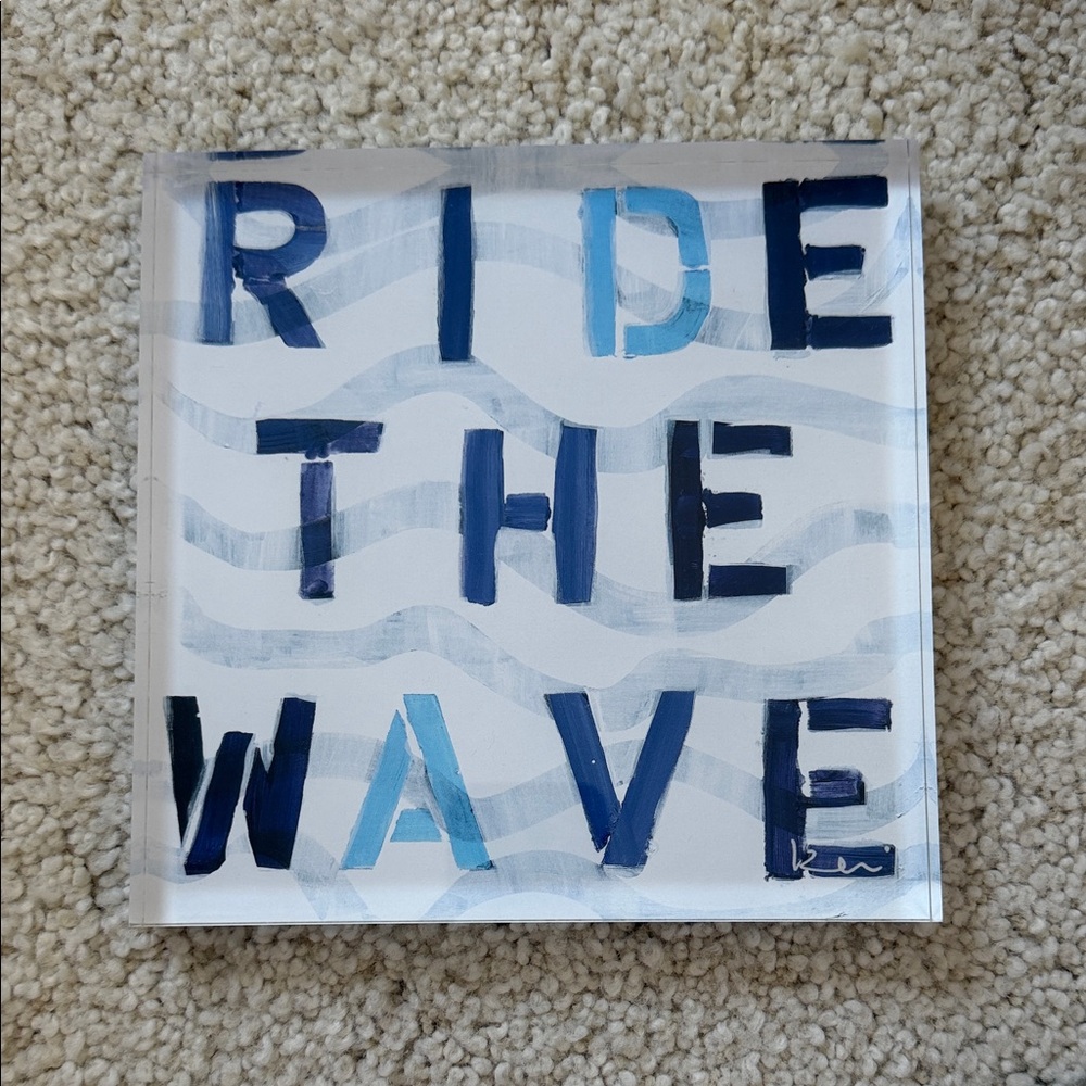 8”x8” Kerri Rosenthal Acrylic Block